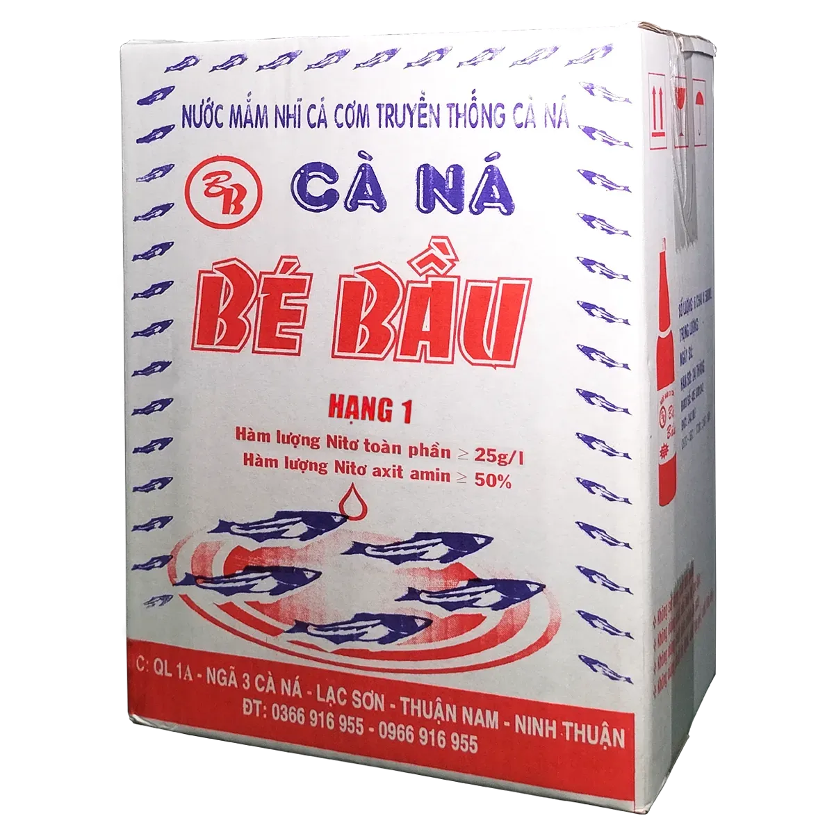 Thùng Nước mắm Bé Bầu loại Hạng 1 500ml